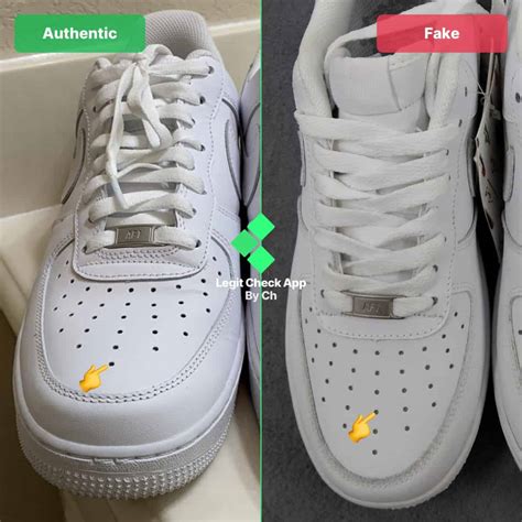 how to tell if a nike shoes is fake|air force 1 counterfeit check.